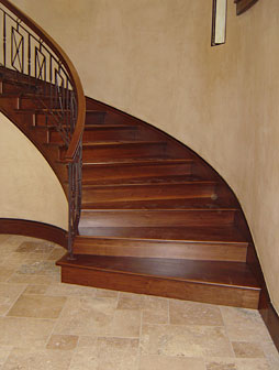 Hardwood Staircase